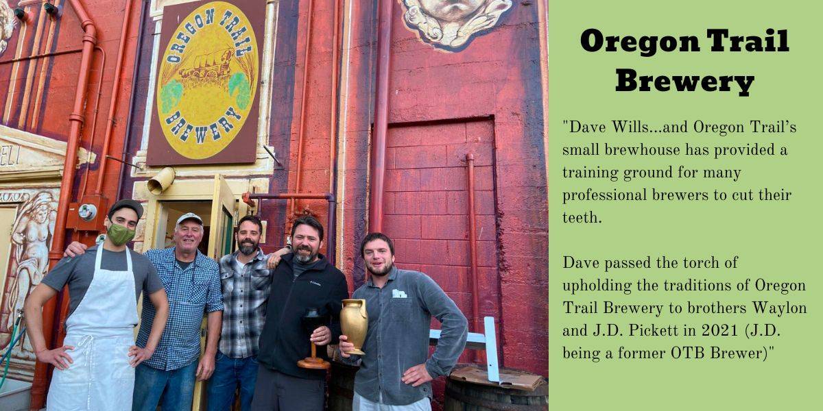 Oregon Trail crew of owners and brewers